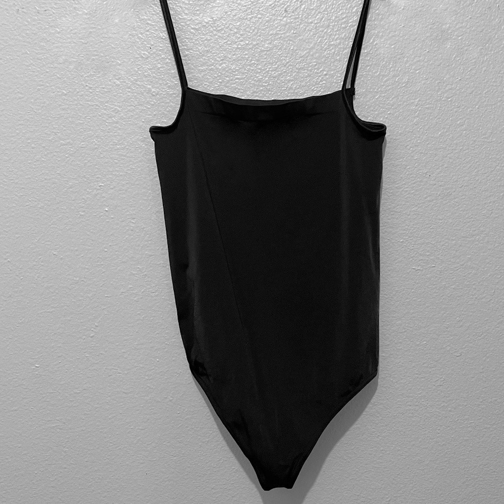 Wolford Spaghetti Strap Thong Bodysuit